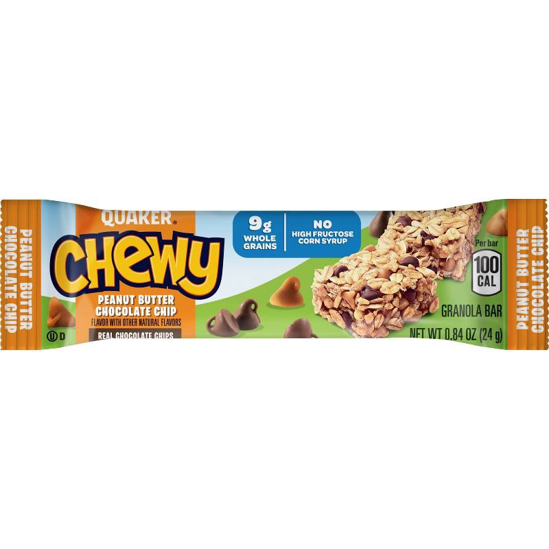 slide 8 of 9, Quaker Chewy 3 Flavor Variety Pack Granola Bars - 15.2oz/18ct, 15.2 oz, 18 ct