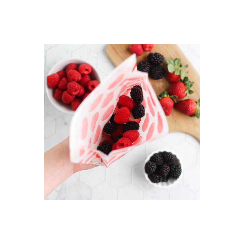 slide 5 of 7, Lunchskins Recyclable & Sealable Paper Sandwich Bags - Apple - 50ct, 50 ct