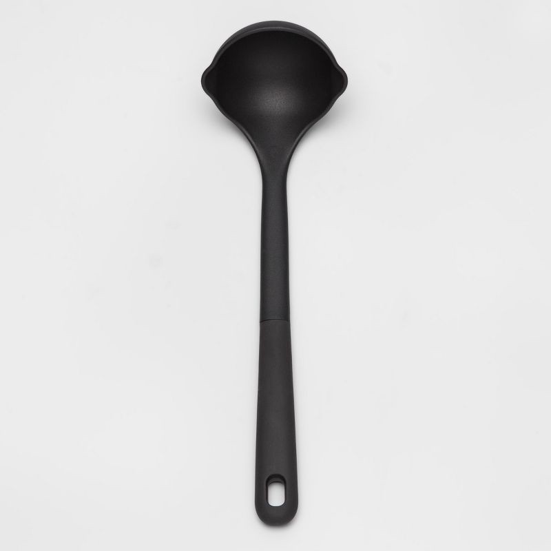 slide 1 of 1, Nylon Ladle with Soft Grip - Made By Design, 1 ct
