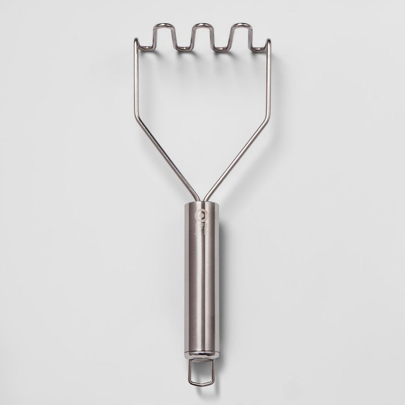 slide 1 of 1, Stainless Steel Masher - Made By Design, 1 ct