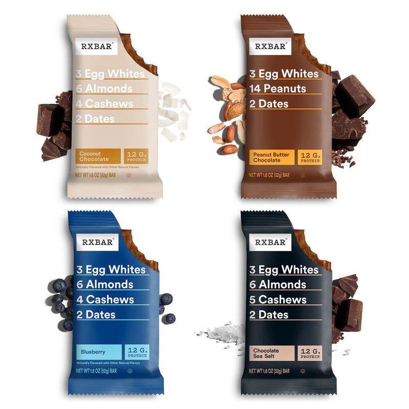 slide 6 of 7, RXBAR Protein Bars Variety Pack - 10ct, 10 ct