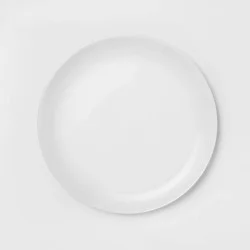 Glass Dinner Plate 10.7" White - Made By Design™