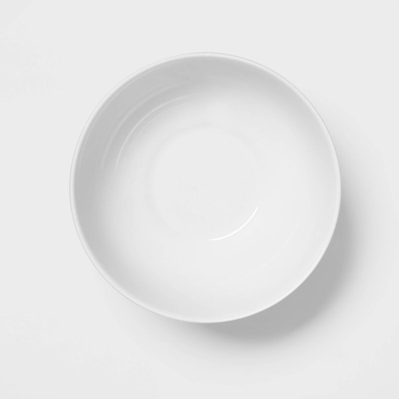 slide 4 of 6, Glass Bowl 16oz White - Made By Design™, 16 oz