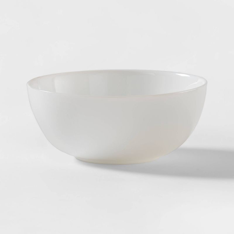 slide 1 of 6, Glass Bowl 16oz White - Made By Design™, 16 oz