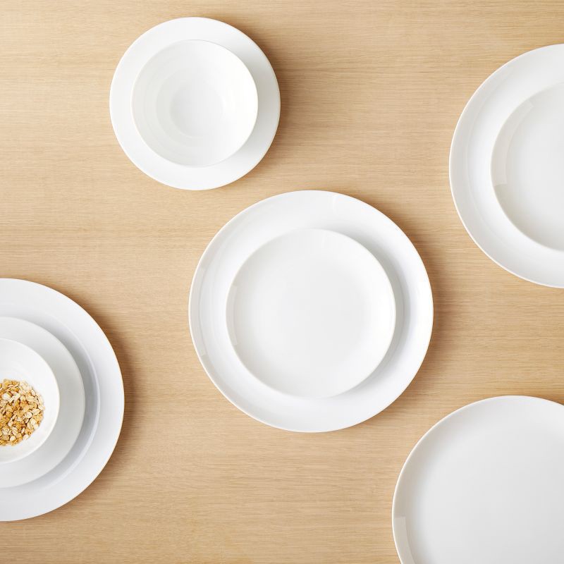 slide 5 of 6, 32oz Glass Pasta Bowl White - Made By Design™, 32 oz