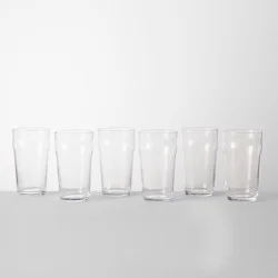 19oz Pint Glasses Set of 6 - Threshold™