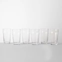 19oz Pint Glasses Set of 6 - Threshold™