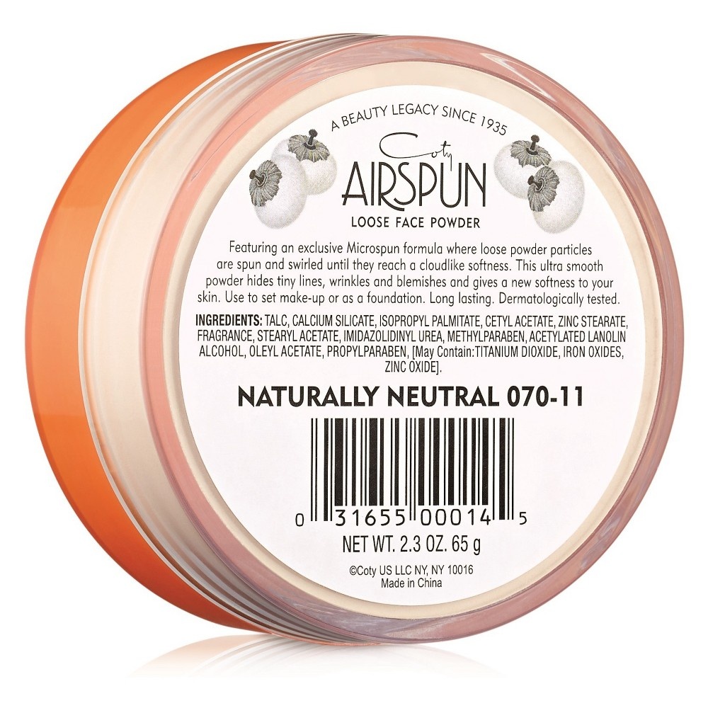 slide 3 of 4, Airspun Loose Face Powder - 011 Naturally Neutral - 2.3oz, 2.3 oz