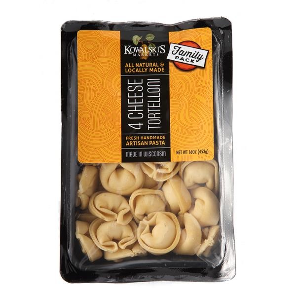 slide 1 of 1, Kowalski's 4 Cheese Tortelloni Fs, 16 oz