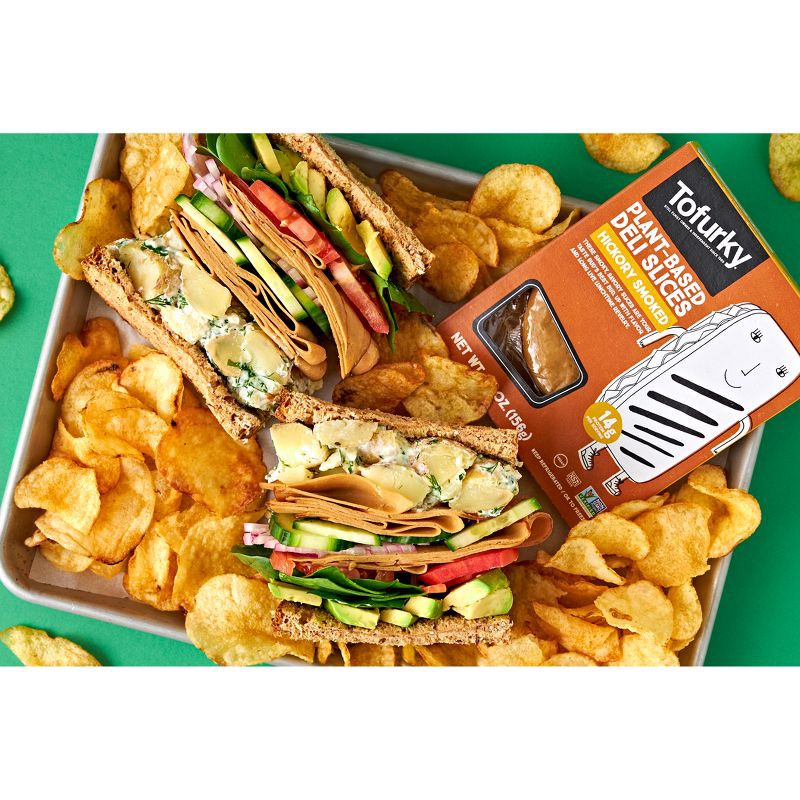 slide 2 of 7, Tofurky Plant Based Hickory Smoked Deli Slices - 5.5oz/15ct, 5.5 oz, 15 ct