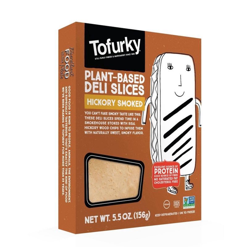 slide 6 of 7, Tofurky Plant Based Hickory Smoked Deli Slices - 5.5oz/15ct, 5.5 oz, 15 ct