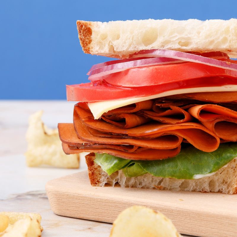 slide 3 of 5, Tofurky Smoked Ham Style Plant-Based Deli Slices - 5.5oz/15ct, 5.5 oz, 15 ct