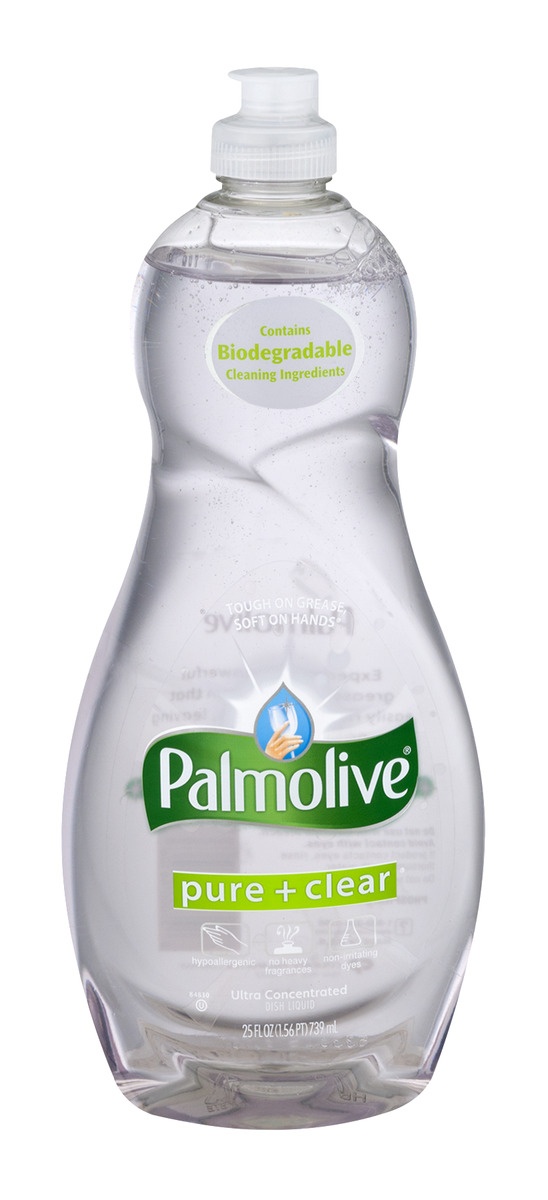 slide 1 of 1, Palmolive Dish Liquid - Ultra Pure And Clear, 25 oz