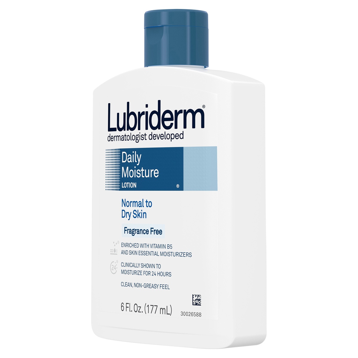 slide 3 of 7, Lubriderm Daily Moisture Lotion, Fragrance-Free, 6 Oz, 6 fl oz