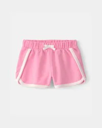 Carters Toddler Girl French Terry Athletic Shorts - Pink Pink 5T