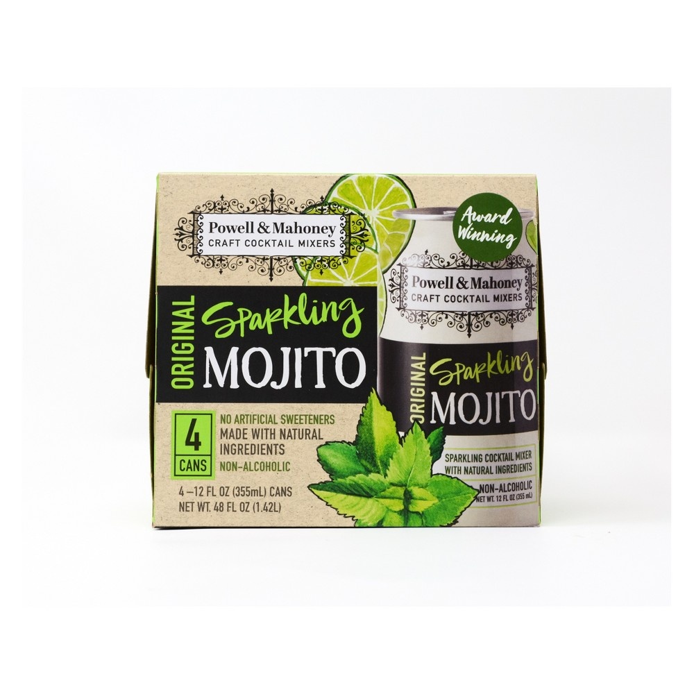 slide 3 of 4, Powell & Mahoney Mojito Mix, 4 ct