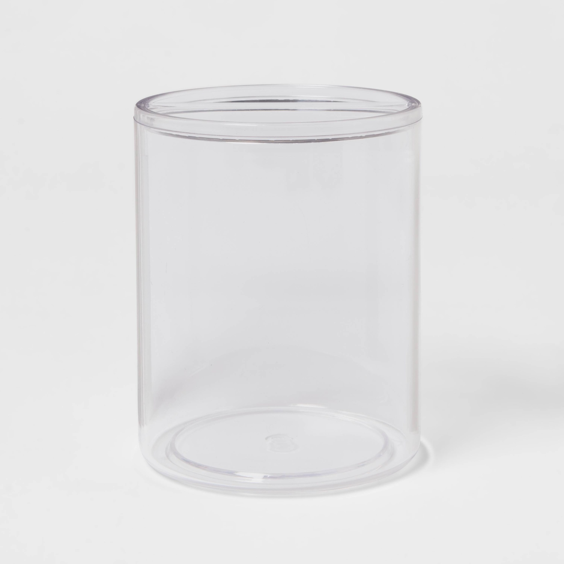 slide 1 of 4, Solid Toothbrush Holder Clear - Room Essentials, 1 ct