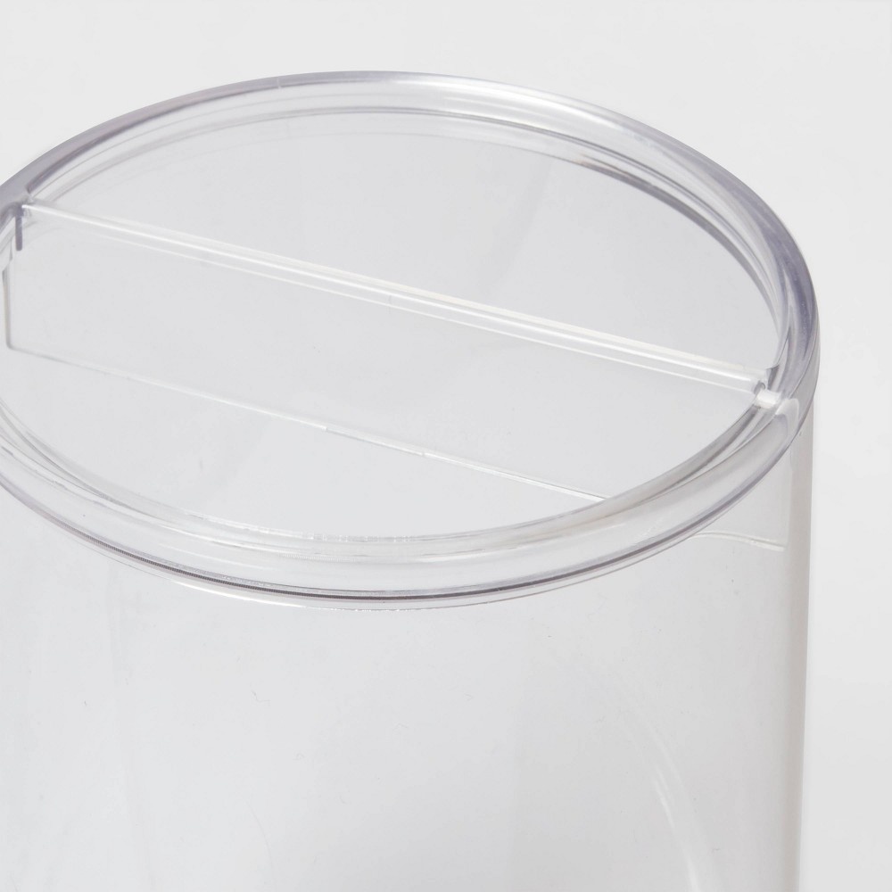 slide 4 of 4, Solid Toothbrush Holder Clear - Room Essentials, 1 ct