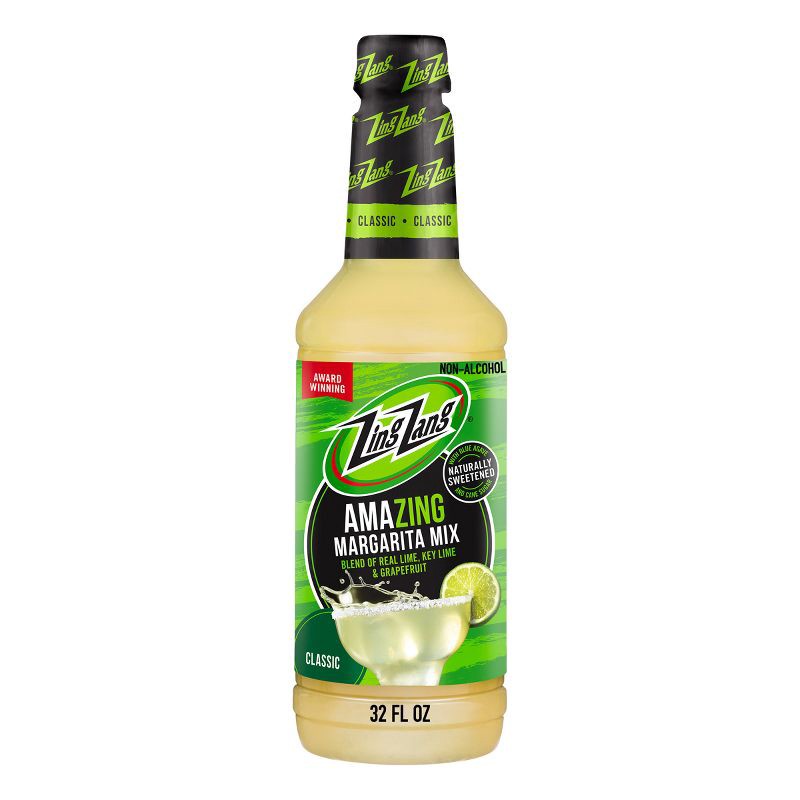 slide 1 of 9, Zing Zang Margarita Mix - 32 fl oz Bottle, 32 fl oz