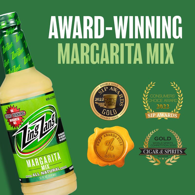 slide 9 of 10, Zing Zang Margarita Mix - 32 fl oz Bottle, 32 fl oz