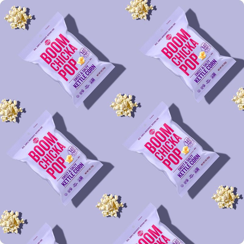 slide 3 of 4, Angie's Boomchickapop Sweet and Salty Kettle Corn Popcorn - 1oz, 1 oz