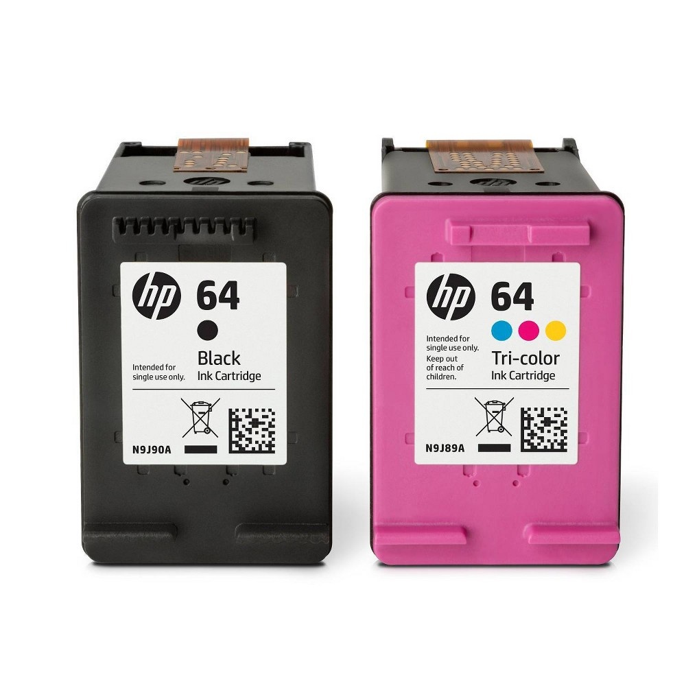 slide 2 of 2, HP Inc. HP 64 Photo High Yield Ink Cartridge Value Pack - Black, Tri-color(Z2H77AN#140), 1 ct