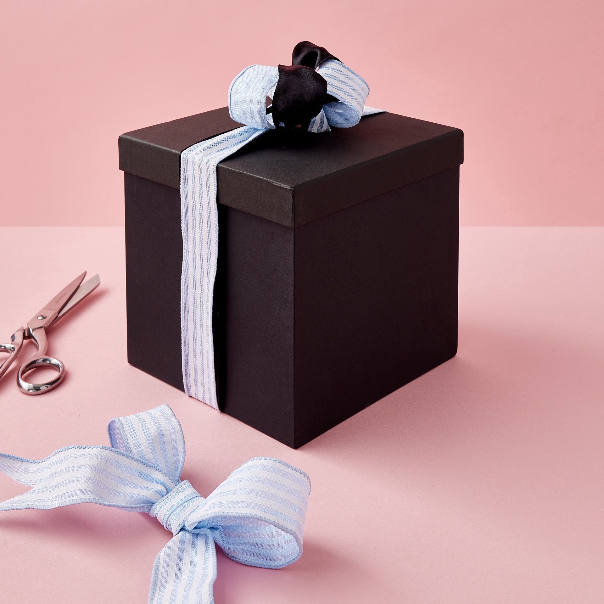 slide 3 of 4, Black Box By Celebrate It, 7.68 in x 7.68 in x 7.4 in