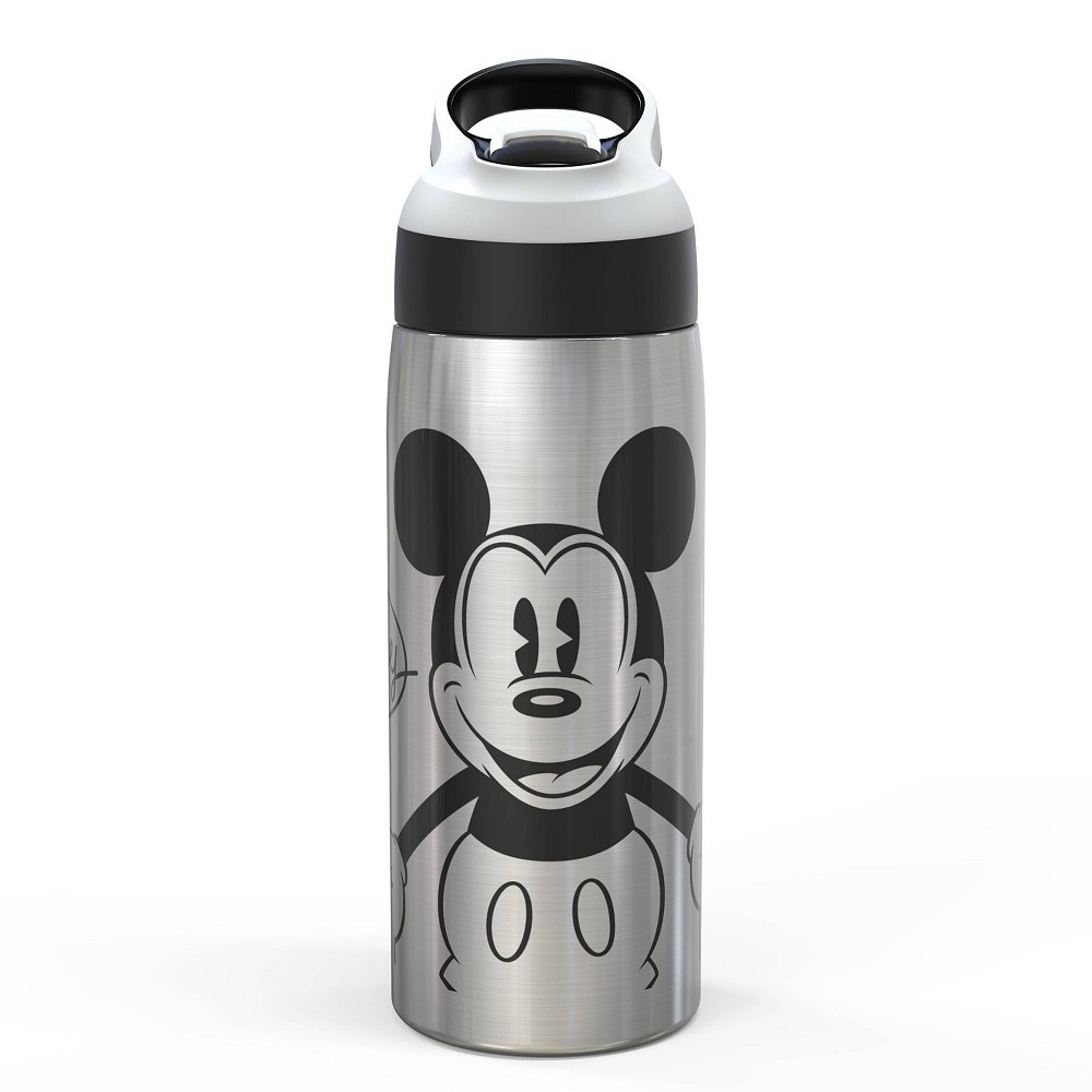 Zak Designs Disney Mickey Mouse & Friends Mickey Mouse Stainless Steel  Water Bottle Black/Red - Disney store 19 oz
