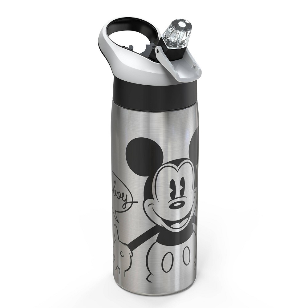 slide 3 of 4, Zak Designs Disney Mickey Mouse & Friends Mickey Mouse Stainless Steel Water Bottle Black/Red - Disney store, 19 oz