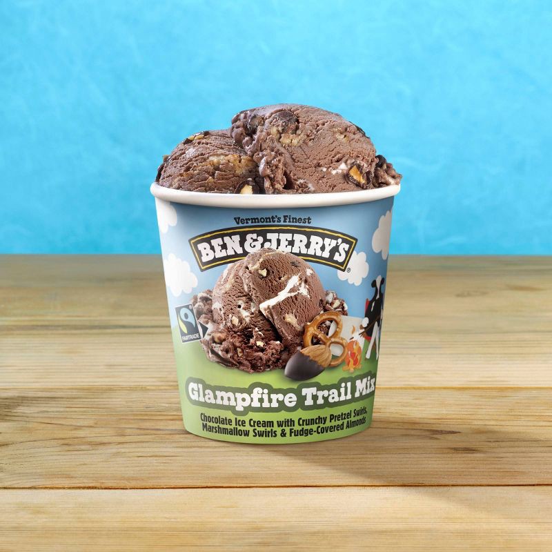 slide 5 of 7, Ben & Jerry's Ice Glampfire Trail Mix Frozen Dessert - 16oz, 16 oz