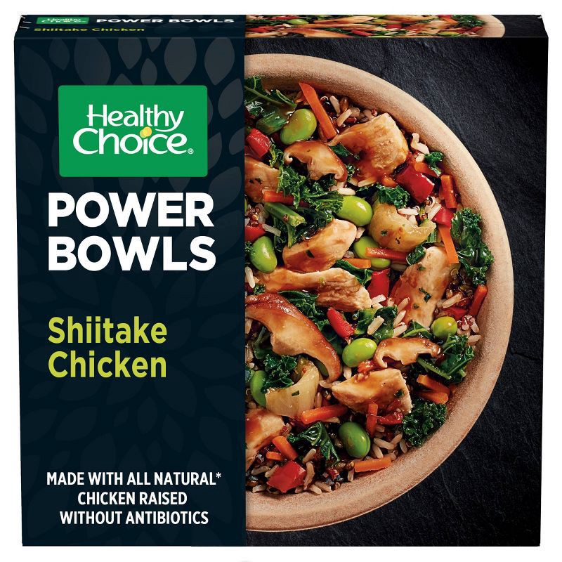 slide 1 of 4, Healthy Choice Power Bowls Frozen Shiitake Chicken - 9.25oz, 9.25 oz