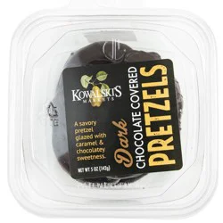 Kowalski's Dark Choc Caramel Pretzels