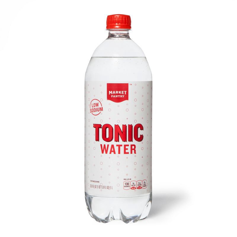 slide 1 of 1, Tonic Water - 33.8 fl oz Bottle - Market Pantry™, 33.8 fl oz