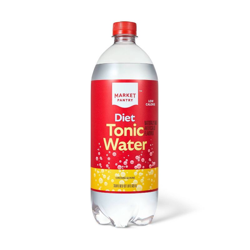 slide 1 of 3, Diet Tonic Water - 1L Bottle - Market Pantry™, 1 liter