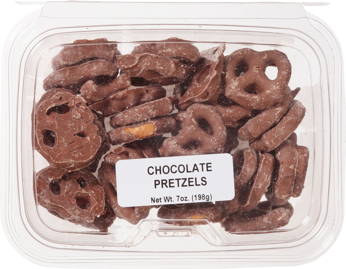 slide 6 of 9, JLM Manufacturing Chocolate Pretzels 7 oz, 7 oz