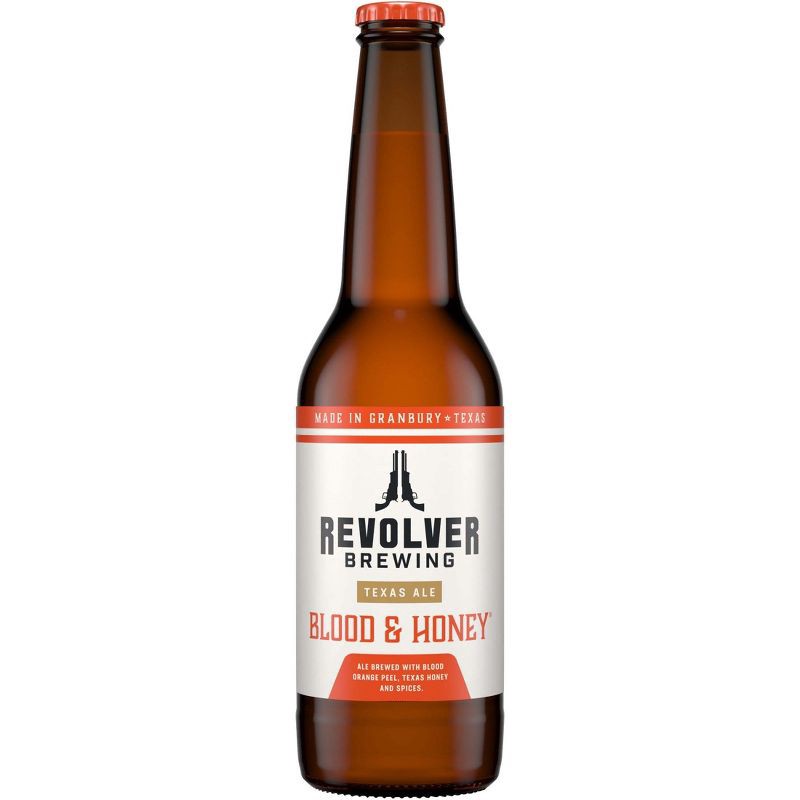 slide 2 of 9, Revolver Brewing Revolver Blood & Honey Ale Beer - 12pk/12 fl oz Bottles, 12 ct; 12 fl oz