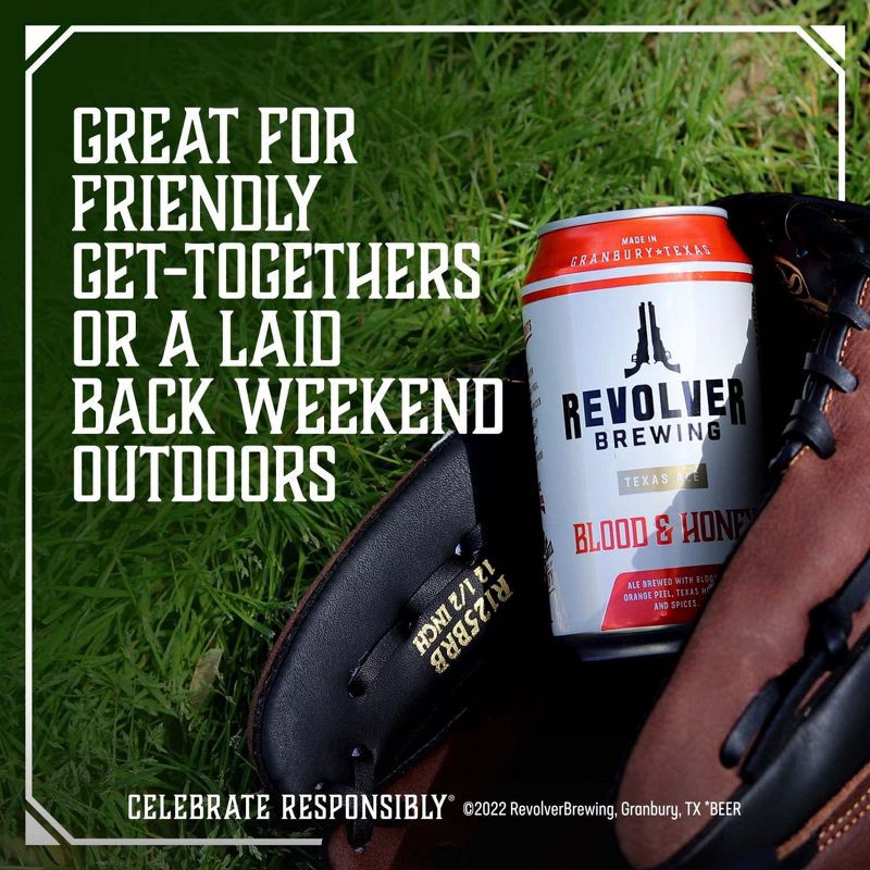 slide 3 of 9, Revolver Brewing Revolver Blood & Honey Ale Beer - 12pk/12 fl oz Bottles, 12 ct; 12 fl oz