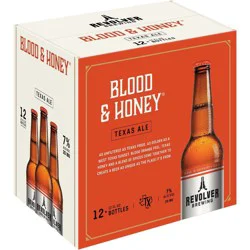 Revolver Brewing Revolver Blood & Honey Ale Beer - 12pk/12 fl oz Bottles