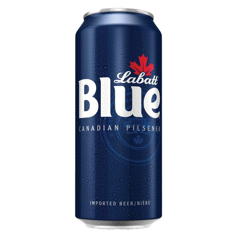 slide 4 of 11, Labatt Blue Canadian Pilsener Beer - 6pk/16 fl oz Cans, 6 ct; 16 fl oz