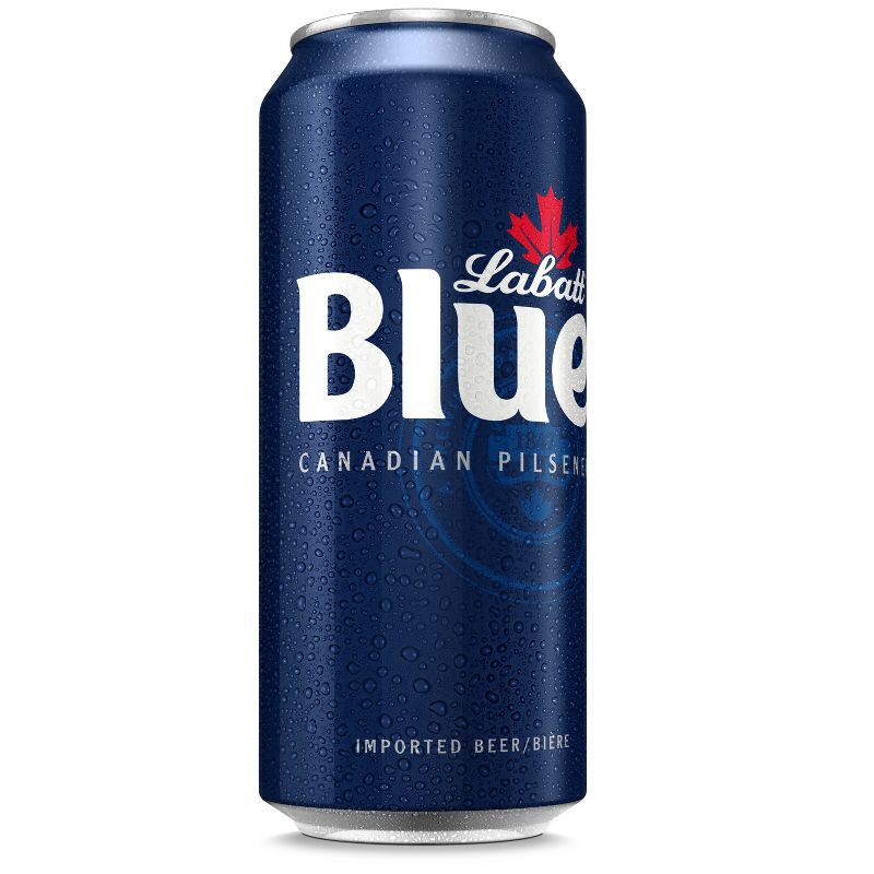 slide 7 of 11, Labatt Blue Canadian Pilsener Beer - 6pk/16 fl oz Cans, 6 ct; 16 fl oz