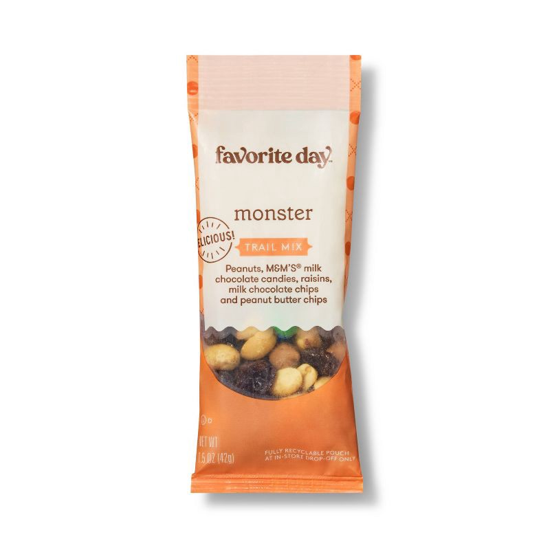 slide 1 of 3, Monster Trail Mix - 1.5oz - Favorite Day™, 1.5 oz