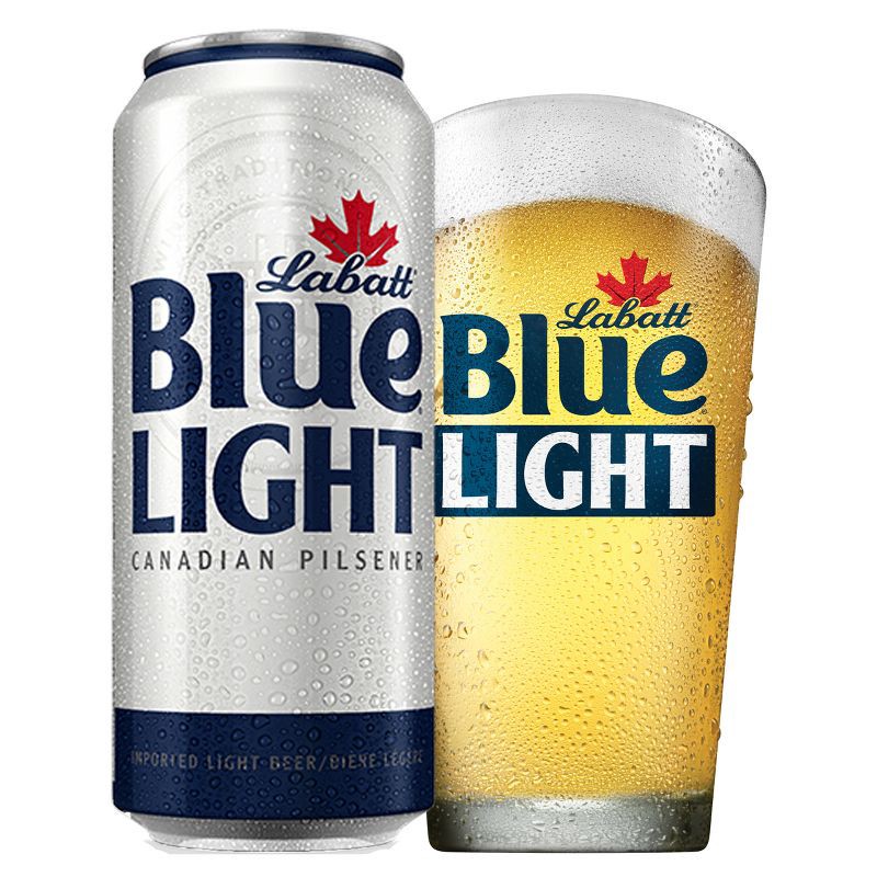 slide 3 of 5, Labatt Blue Light Canadian Pilsener Beer - 6pk/16 fl oz Cans, 6 ct; 16 fl oz