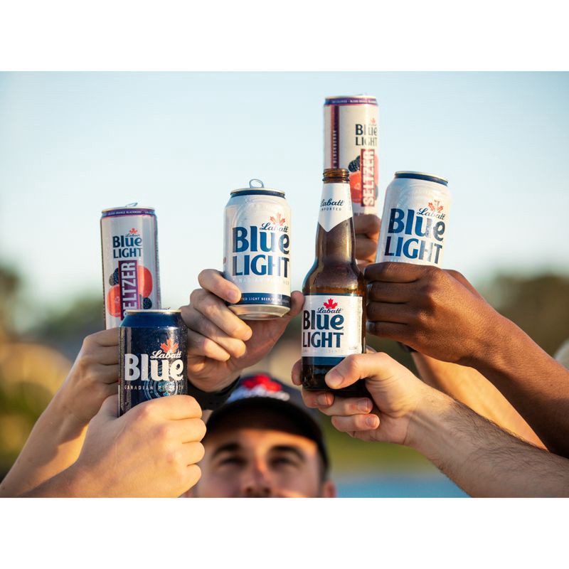 slide 4 of 5, Labatt Blue Light Canadian Pilsener Beer - 6pk/16 fl oz Cans, 6 ct; 16 fl oz