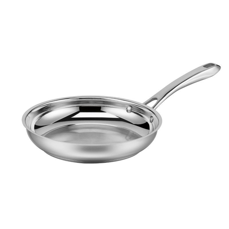 slide 1 of 4, Cuisinart Classic 10" Stainless Steel Skillet - 8322-24: Dishwasher-Safe Fry Pan, Smooth Surface Compatible, 1 ct