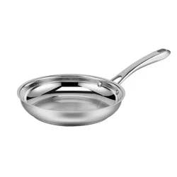 Cuisinart Classic 10" Stainless Steel Skillet - 8322-24: Dishwasher-Safe Fry Pan, Smooth Surface Compatible