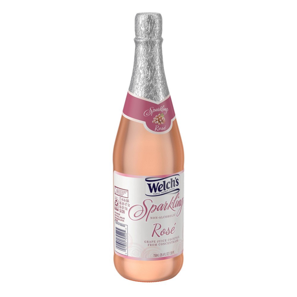 slide 3 of 5, Welch's Sparkling Rosé - 25.4 fl oz Glass Bottle, 25.4 fl oz