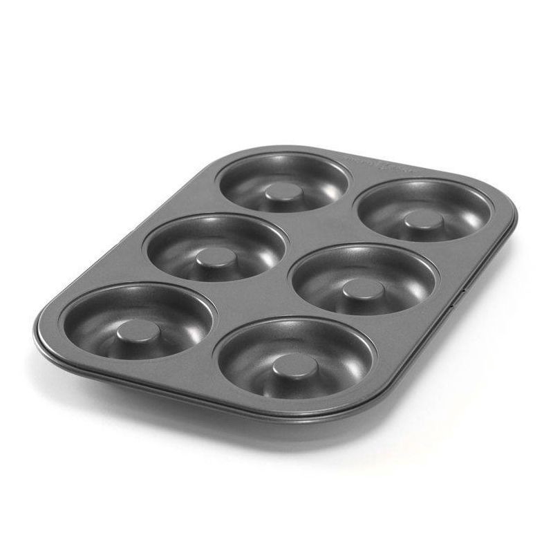 slide 1 of 3, Nordic Ware Silver Donut Pan, 1 ct