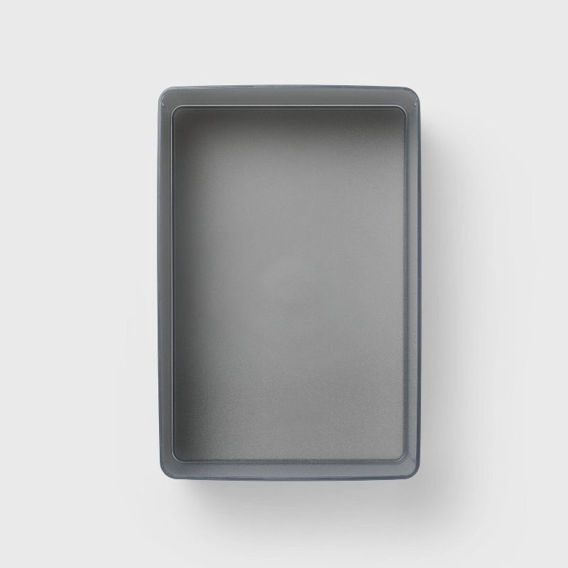 slide 3 of 6, Large Plastic Bathroom Tray Black - Brightroom™: Organizer Tray, Polypropylene, Spot Clean, 9" Depth, 6" Width, 1 ct