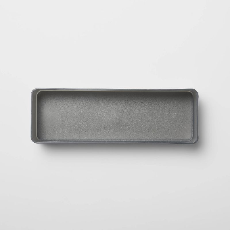 slide 3 of 6, Small Plastic Bathroom Tray Black - Brightroom™, 1 ct