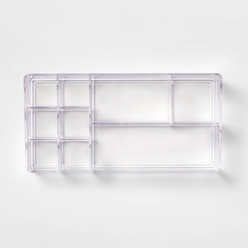 Plastic Organizer Tray Clear - Brightroom™ : Target